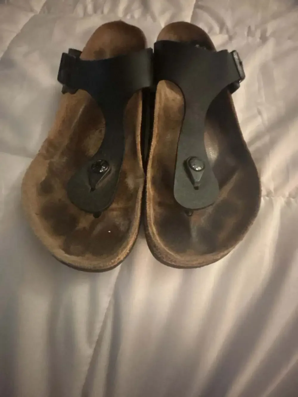 Birkenstock Gizeh Black Thong Sandals
